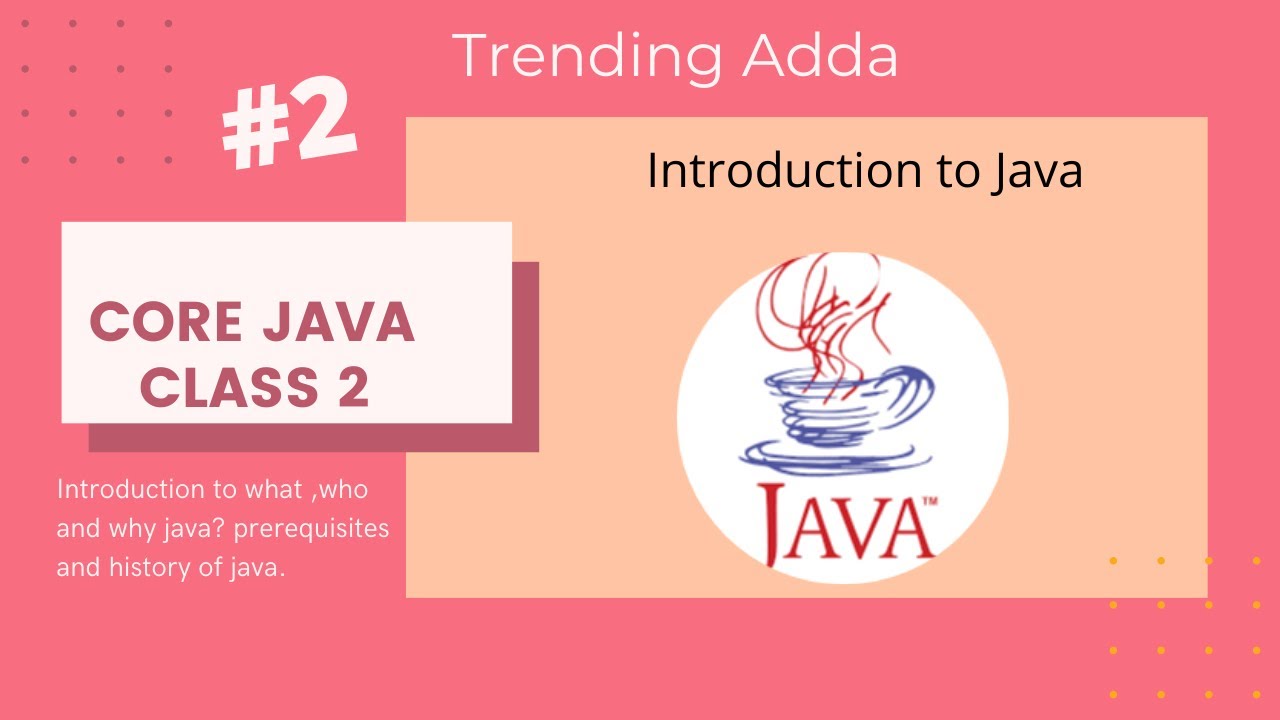 Class 2 java History 11/08/2020 - YouTube