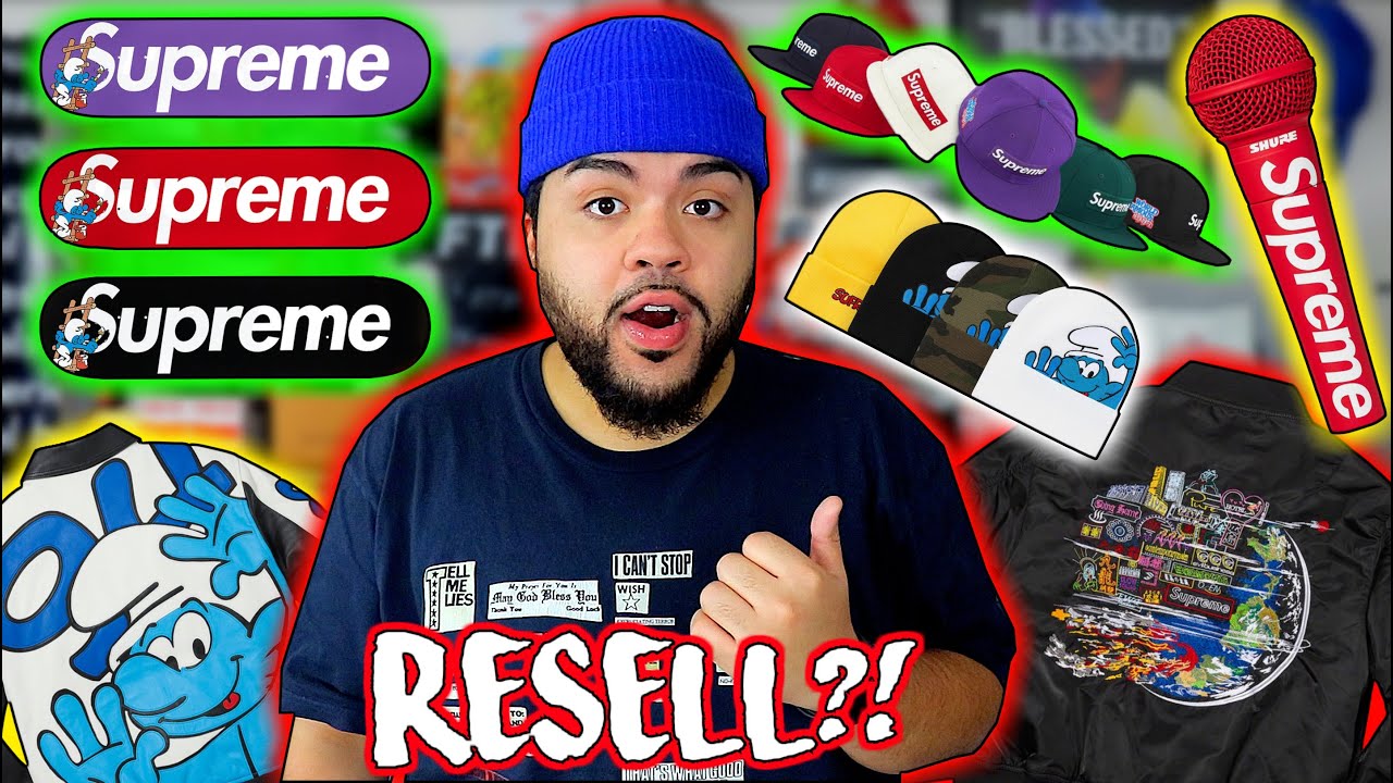 RETAIL Vs. RESELL SUPREME WEEK 6 FW20 | Droplist + Smurfs Collab