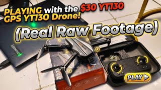 ​Is The $30 GPS Drone Worth It Flight Test the Cheapest YT130 GPS Drone! ASMR 