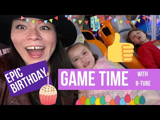 Birthday Party at GameTime with B-tube and Friends! class=