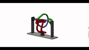 Parallel kinematic neck mechanism with 2 rotational and 1 translational degree of freedom