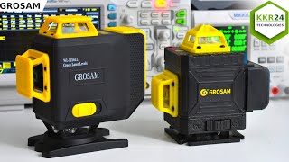 Какой лазерный уровень выбрать? GROSAM WL-1216L и GROSAM WL16 4D 16 линии.