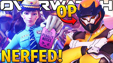 OVERWATCH REAPER OP!? PTR BUFFS (MEI BUFF, DVA NERF, ZEN NERF)