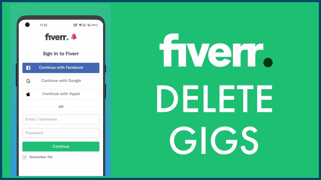 Fiverr Tutorial: How to Delete Gig on Fiverr 2022?