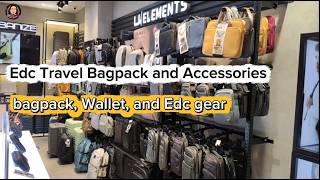 Edc Travel Bagpack and Accessories / Elements 