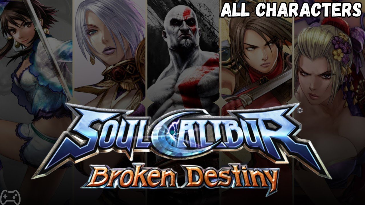 SoulCalibur: Broken Destiny - All Characters & Costumes (PSP