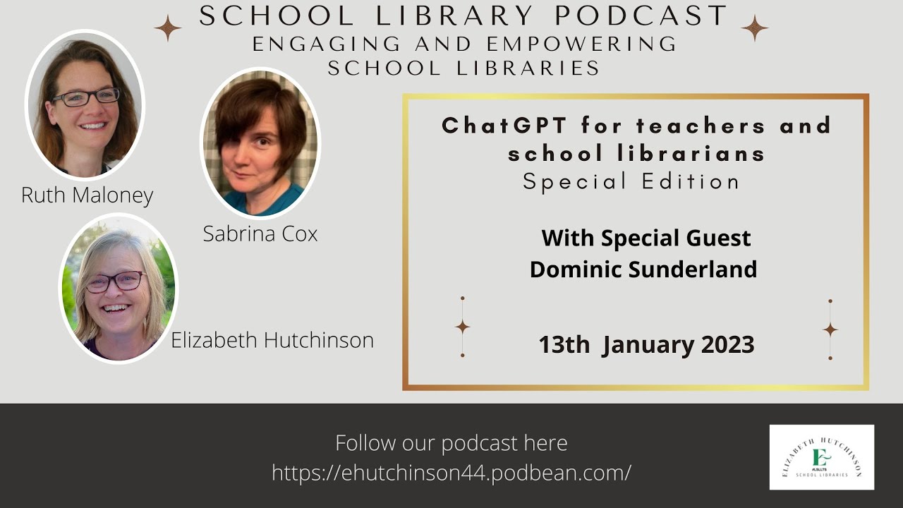 ChatGPT and AI for teachers and school librarians