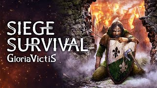 Выживание в Siege Survival: Gloria Victis - Город в осаде (стрим) #2