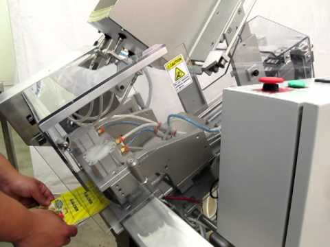 APAI Autocard HS Heat Seal Header Card Machine - Showing Speed - YouTube