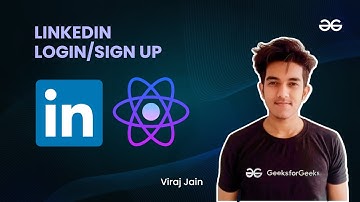 React Native | LinkedIn App Login clone | Viraj Jain