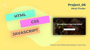 Project_06 - Meal Finder using an API