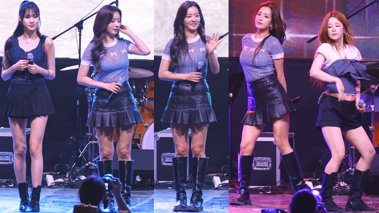 250526 세로 직캠 에이핑크 윤보미 Apink YOON BOMI 5곡 2025 신한대학교 신한대 축제 가수콘서트 1도없어, Dumhdurum, Mr.Chu, U You, LUV