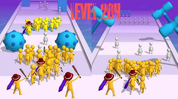 JOIN CLASH 3D-UPGRADE LEVEL|204 GAMEPLAY