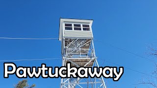 To the Fire Tower - Pawtuckaway State Park