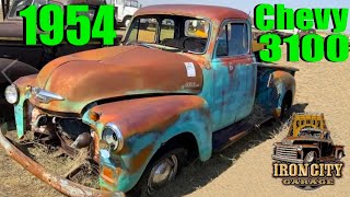 1954 Chevy 3100 Will it Run?? Hydramatic, Western Patina Project Truck.