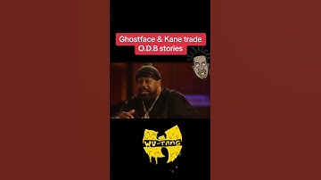 ODB  carzy  story told by ghost face #hiphop #wutang  #rap