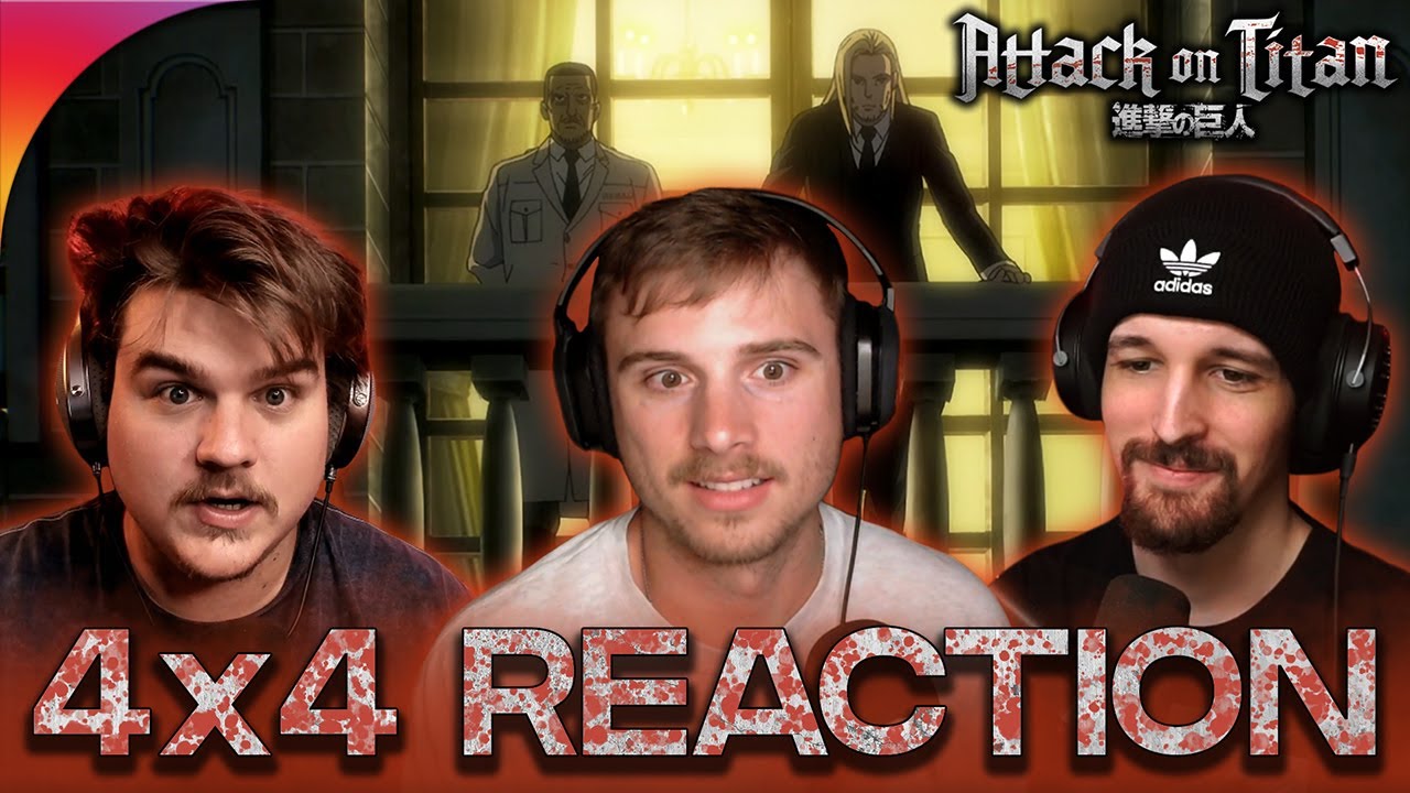 Attack On Titan 4x4 Reaction!! "From One Hand to Another" - First Time Watching!!