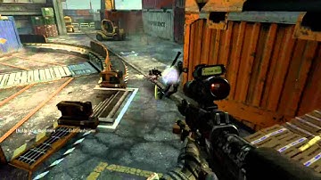Black Ops 2 Two random across map axe kills and a 360 no scope