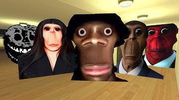 POV HI MY NAME IS AUUGHH OBUNGA ROSHALIA CRAZY NEXTBOTS #garrysmod100k   #garrymod