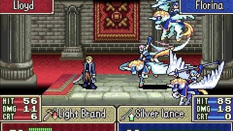 Florina One-Shots The Crit-Nullifying Lloyd | Fire Emblem Blazing Blade