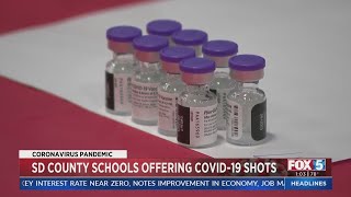 SD County Schools Offer COVID-19 Vaccines