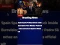 Spain Sparks Political Shock Inside Eurovision