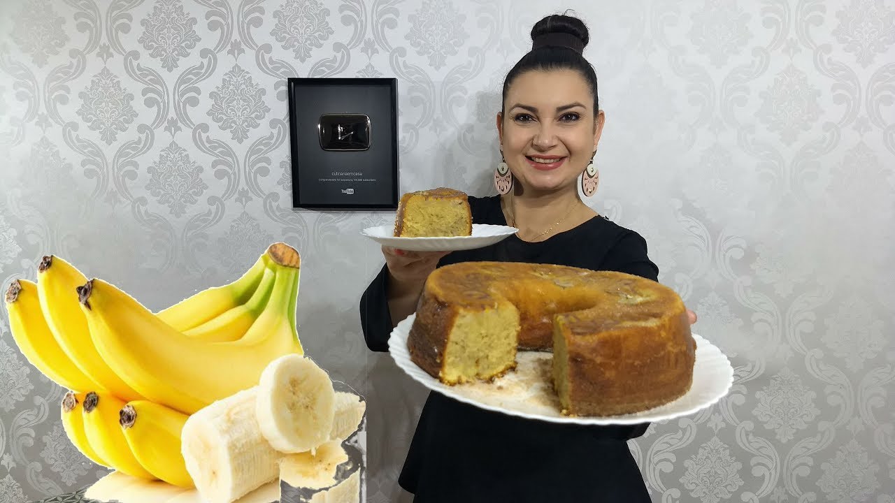 Aprenda a fazer um delicioso bolo de banana - CenárioMT