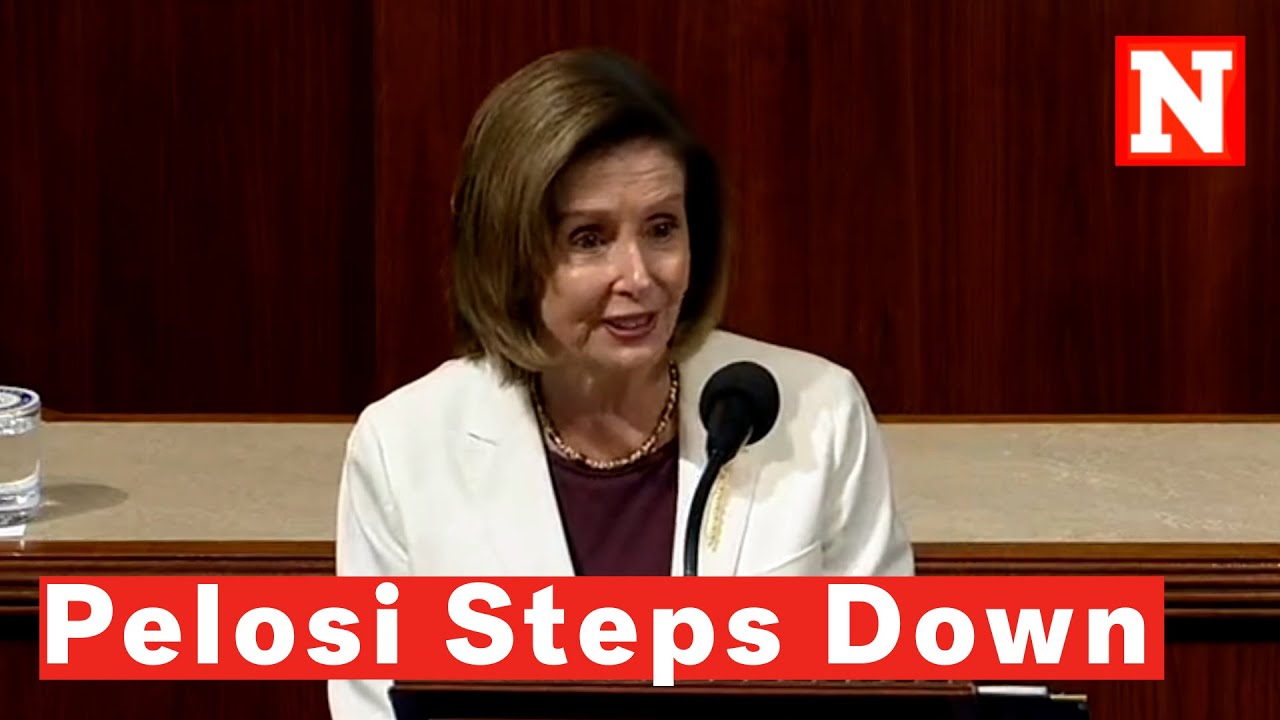 Nancy Pelosi Announces She Will Step Down As Democratic Caucus Leader