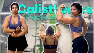 2 Days of Calisthenics Training in a Row (Weekend Grind)