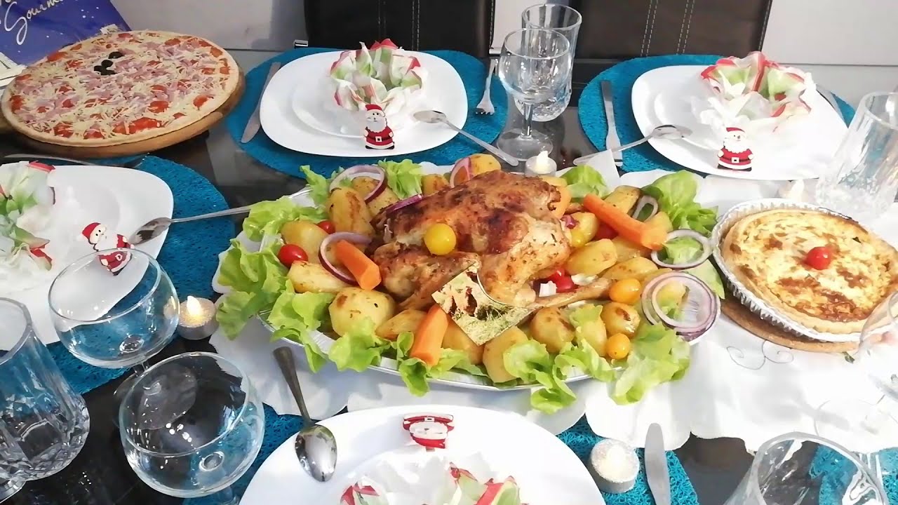 Délice repas pour le Réveillon de Noël // Delicious meal for Christmas ...