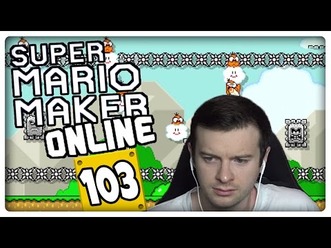 SUPER MARIO MAKER ONLINE Part 103: First Try or Skip Challenge: 100-Mario-Herausforderung "normal"