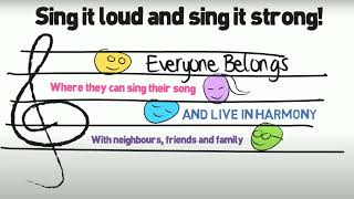 Everyone belongs w vocals