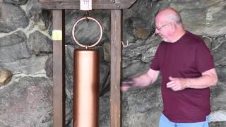 Large chime at the Omni Grove Park Inn's Sunset Terrace restaurant