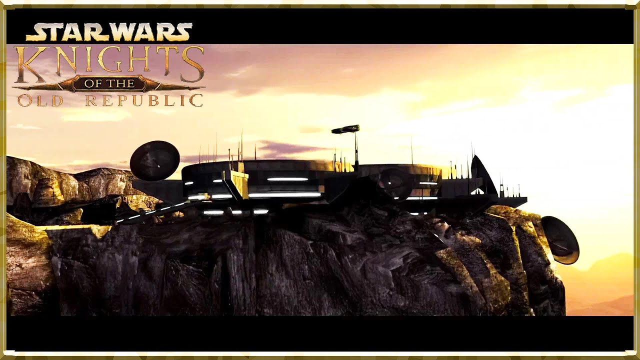 Star Wars KOTOR Landing on Korriban and Finishing Juhani's Quest YouTube