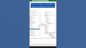 Excel Tips and Tricks - How to Create Custom Ribbon Tab in Excel