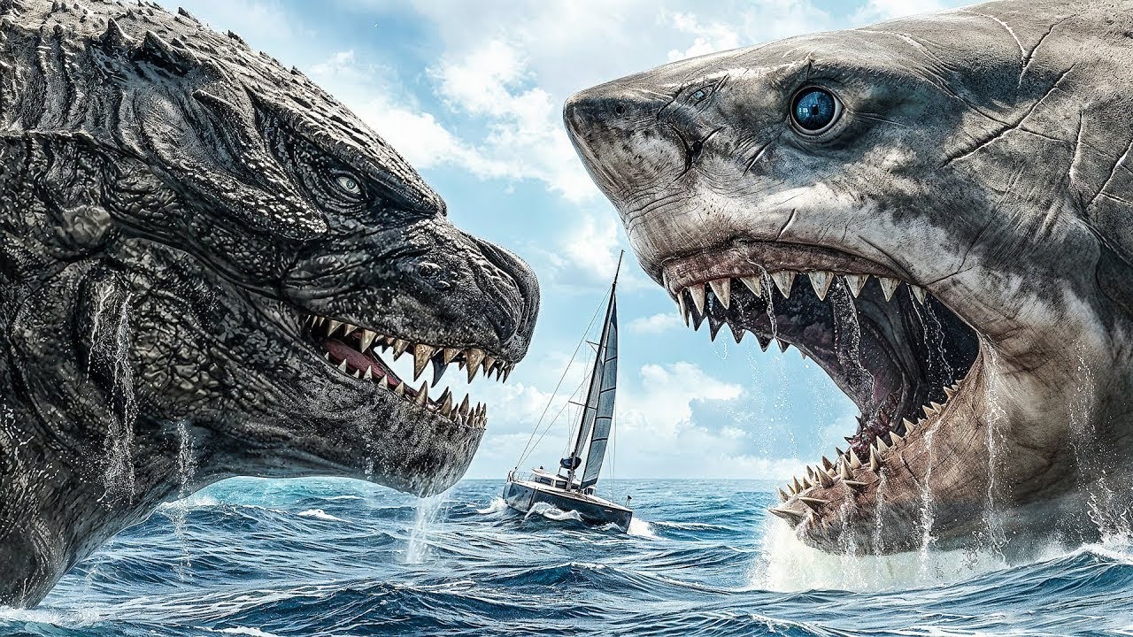 Kong Battles Millions of Metal-Eating Sharks in the Ocean