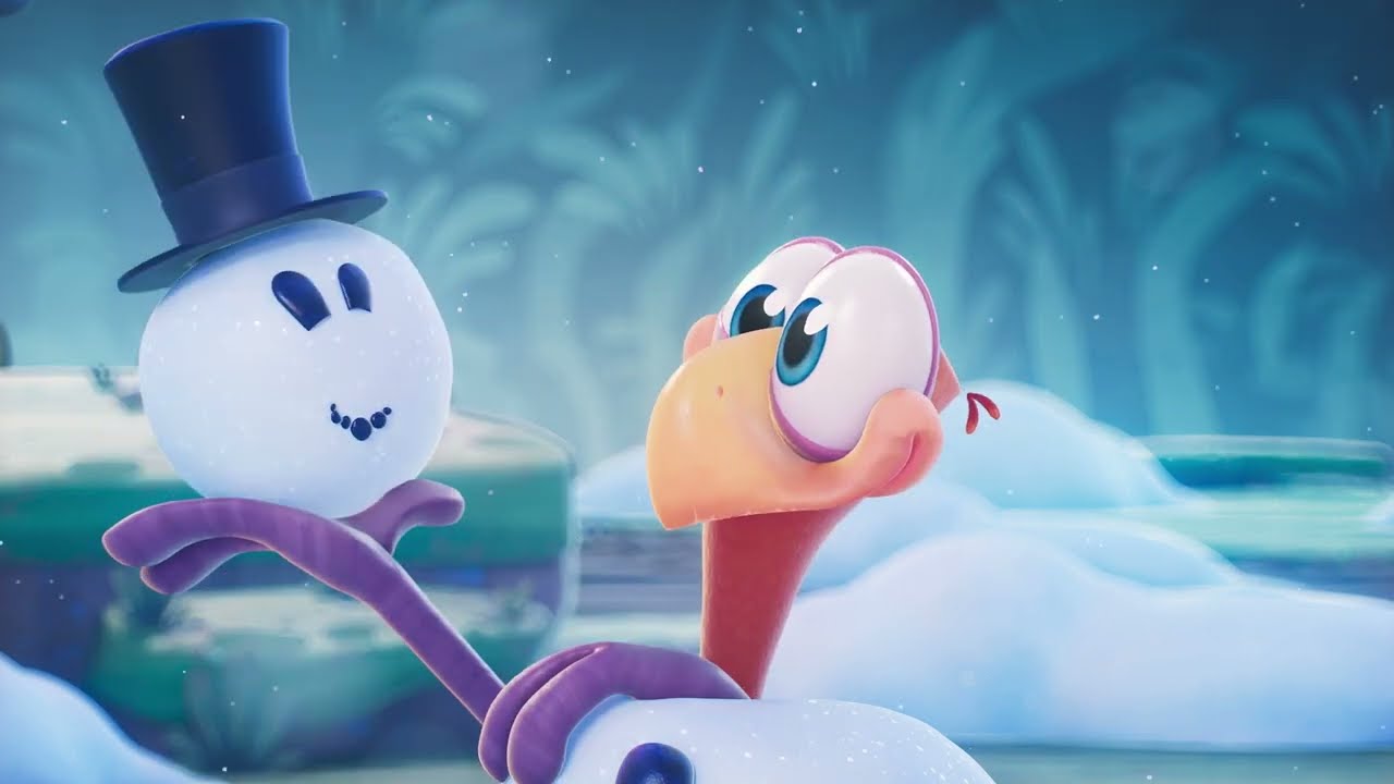 Ed the Snowman! | NEW Cracké Family Scramble