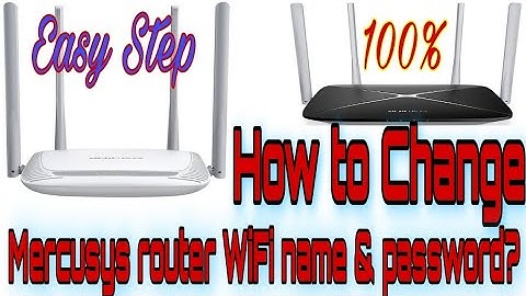 How to change Mercusys Router WiFi name and password || Mercusys password change ||TechE Chambers.