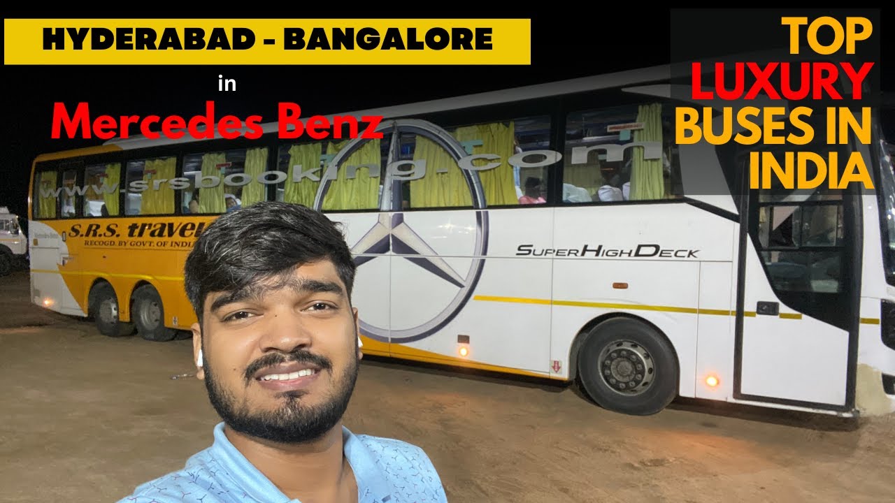 Hyderabad to Bangalore in MERCEDES BENZ Super High Deck Multi Axle AC