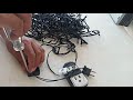 Reparación De Serie Navideña De Led Reciclando