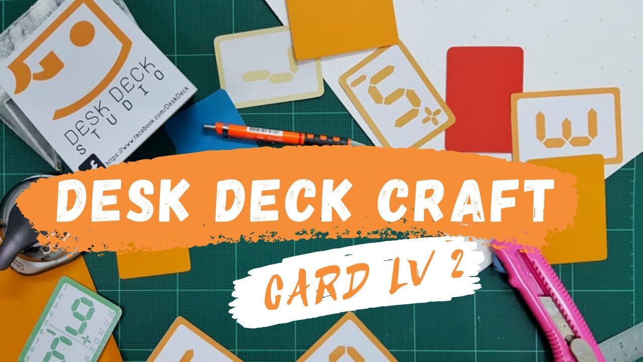 เด็ก เด็ก .มาทำการ์ด LEVEL2 กัน. คราฟท์