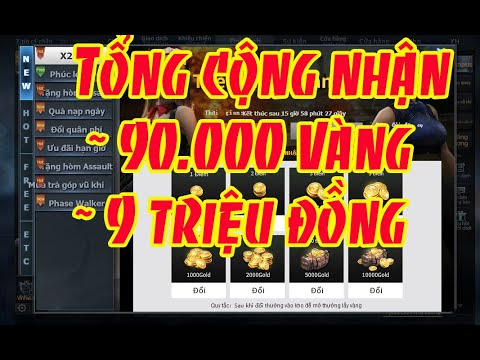 Video Event Siêu Ưu Đãi Nhận Quà Tới 90.000 Vàng - Truy Kích... - youtube