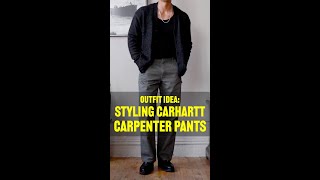 Outfit Idea: Styling Carhartt Carpenter Pants