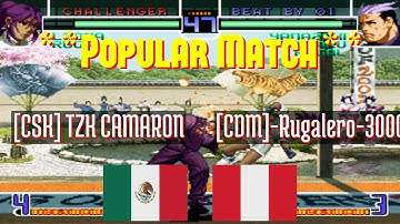 @kf2k2pls: [CSK] TZK CAMARON (MX) vs [CDM]-Rugalero-3000 (PE) [KOF 2002 Plus kf2k2 Fightcade] Feb 26