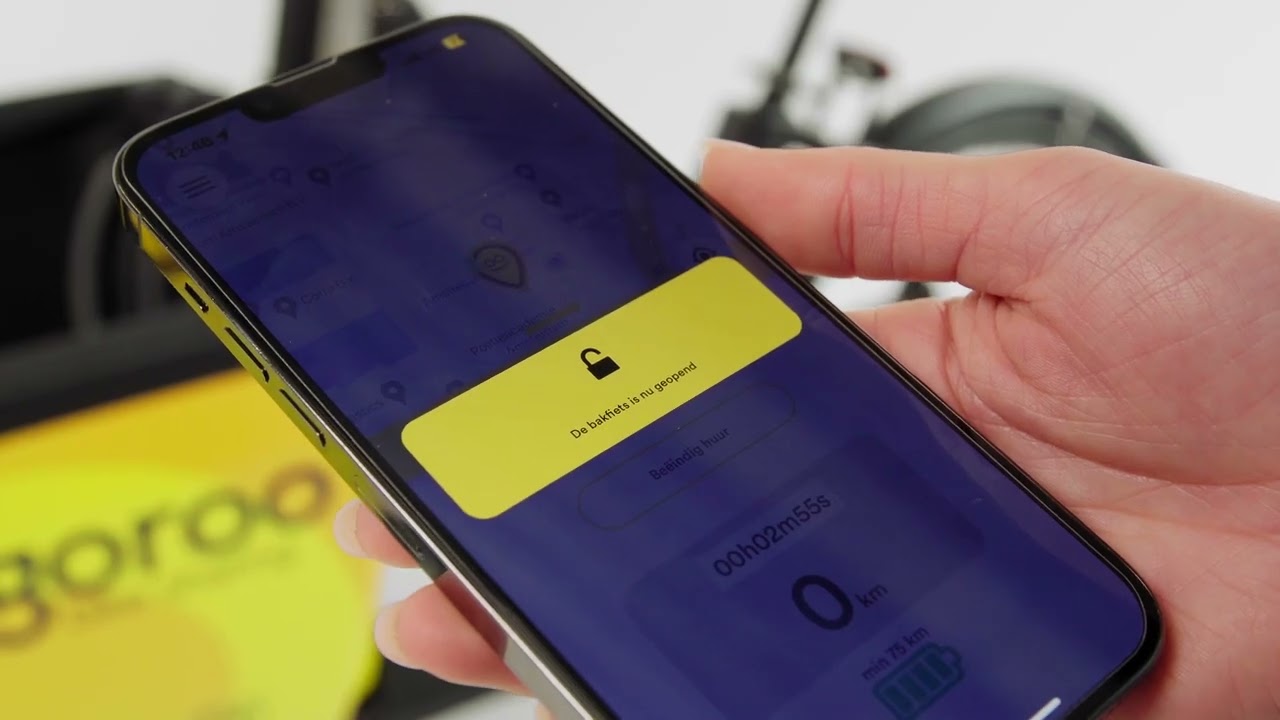 4. Hoe open je het slot van de Cargoroo? 