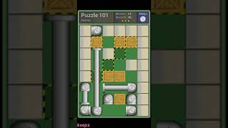 Pushing Machine (Genius) Level Puzzle 101 - Perfect Solution