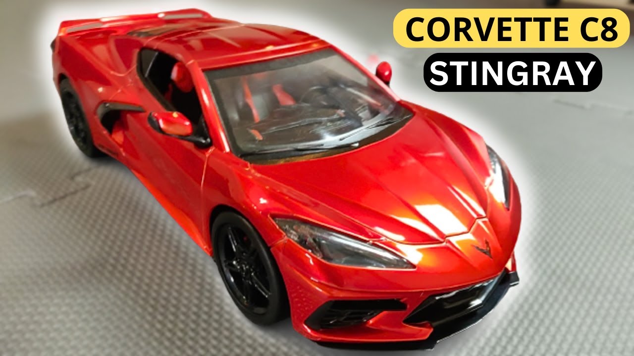 New Bright App Driver RC 2020 Corvette C8 1:14 Scale-Sebring Orange 