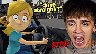 i tried teaching my little sister how to drive using only my voice (could not have gone worse) screenshot 5
