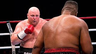 Butterbean vs Larry Holmes Heavyweight Boxing Showdown | HD Fight Highlights