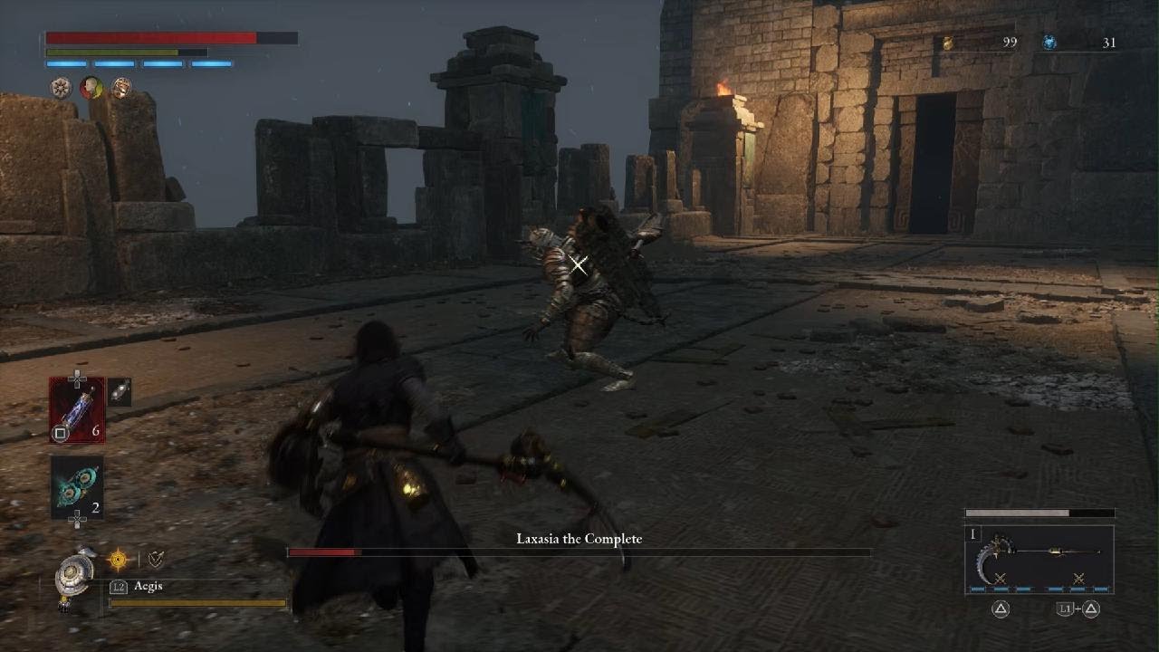Lies of P - Laxasia the Complete Boss Fight (Parry Focus) - YouTube
